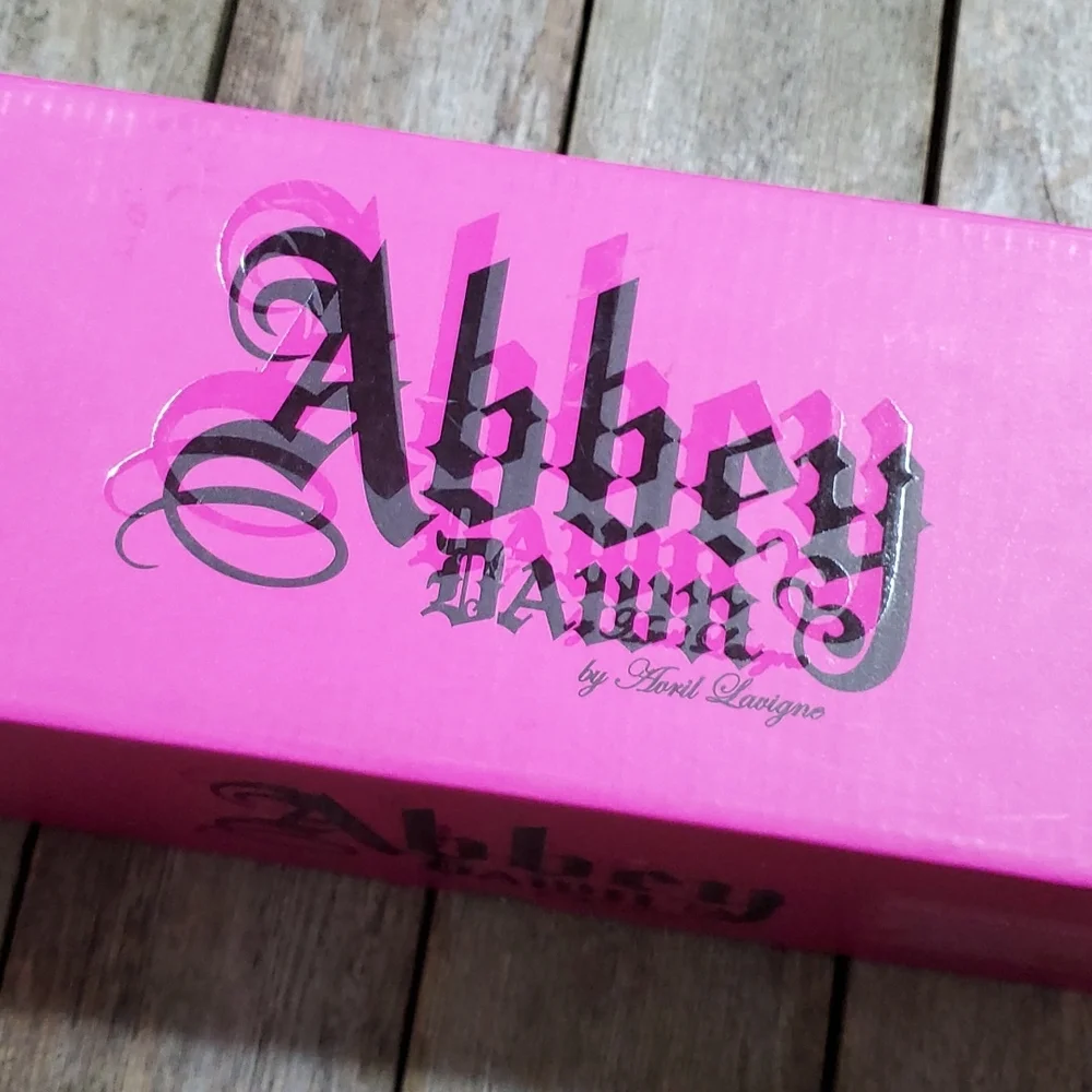Abbey Dawn by Avril Lavigne Rebel Yell Punk Flattie in Hot Pink, skull - Picture 15 of 15